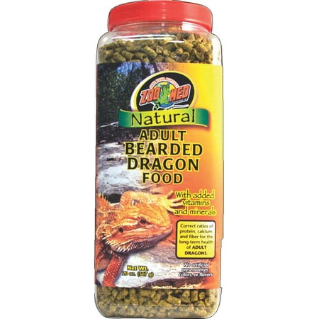 20 Zoo - Zoo Med Laboratories Inc-Natural Adult Bearded Dragon Food 20 Ounce