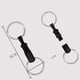 thumbnail image 2 of 10pcs Desmontable Desmontable Llavero De Liberación Rápida Anillos partidos Dobles Fernando Llavero de liberación rápida, 2 of 4