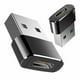 thumbnail image 2 of Cargador C USB a C de alimentación USB tipo A macho convertidor hembra adaptador de enchufe, 2 of 7
