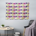 thumbnail image 1 of Floral Tapestry, Continuous Iris Botanical Flowers Rustic Style Elements on Plain Background, Fabric Wall Hanging Decor for Bedroom Living Room Dorm, 5 Sizes, White Multicolor, by Ambesonne, 1 of 1