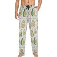 thumbnail image 4 of Top-kevin Funny Avocado Dumbbell Pajama Pants Cute Men's Pajama Bottoms Lounge Sleepwear PJs Sleep Pants S, 4 of 11