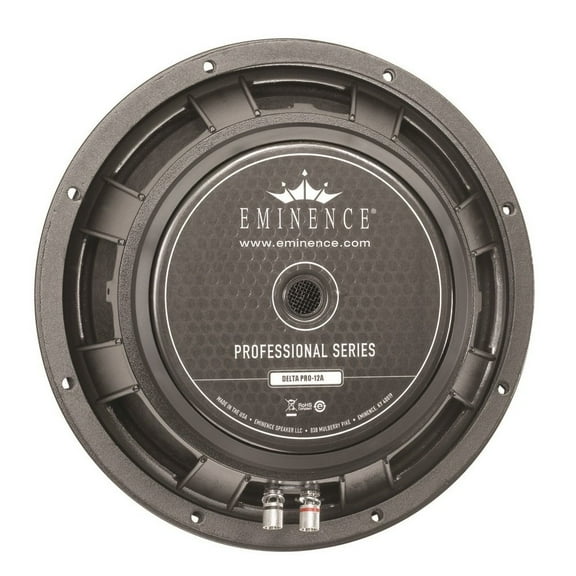 Eminence Professional Series Delta-Pro-12A 12" Pro Audio Speaker, 400 Watts at 8 Ohms