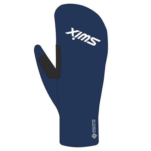 SWIX Women's Preformance Gore Mittens, Color: Estate Blue, Size: 7 (14047-25-72105-7)