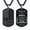 Black, variant on Black Dog Tag Necklaces for Men Boys to My Son Gifts from Mom American Flag Pendant Chain Catholic Christian Religious Birthday Valentines Day Jewelry Gifts Teen Him Tween Kids Age Ideas