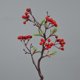 thumbnail image 4 of Venta al por mayor de coronas de dintel de boda de imitación de fruta de acebo, pequeñas frutas rojas, cubo de la suerte de Año Nuevo, arreglo floral de frutas ricas, bayas rojas, 4 of 5