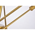 thumbnail image 6 of Indoor Home Decorative Midcentury Modern Axel 10 Lights Brass Pendant, 6 of 7