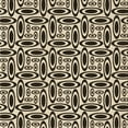 thumbnail image 1 of Ahgly Company Machine Washable Indoor Square Transitional Deep Peach Orange Area Rugs, 4' Square, 1 of 7