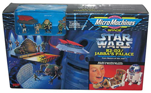 Star Wars Micro Machines JABBA THE HUTT Salacious Crumb Figure Tatooine Palace