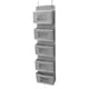 thumbnail image 1 of The Door Organizer Organizador de armario colgante de 5 estantes y organizador de almacenamiento para armario, guardería, dormitorio (gris), 1 of 5
