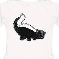 thumbnail image 4 of Inktastic Animals Cute Skunk Boys or Girls Long Sleeve Baby Bodysuit, 4 of 5