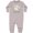 AC-Heather Grey, variant on Inktastic My Nanny Loves Me to the Moon and Back Baby Fleece Romper