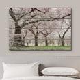 thumbnail image 3 of wall26 Canvas Print Wall Art Cherry Blossom Trees on Wood Panels Wilderness Nature Photography Modern Art Rustic Scenic Relax/Calm Multicolor for Living Room, Bedroom, Office - 16"x24", 3 of 5