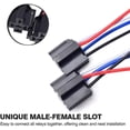 thumbnail image 5 of Relé de coche Apuakthei DC 12 V, relé de coche 16 AWG con arnés de cables colorido Relé de coche de 4 pines Relé de arranque de coche resistente con fusible incorporado de 30 A QttvbTna, 5 of 5