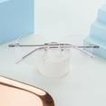 thumbnail image 4 of LifeArt Blue Light Blocking Glasses, Computer Reading Glasses, Anti Blue Rays, Reduce Eyestrain,Stylish for Men and Women(Pink,+0.50 Magnification), 4 of 5