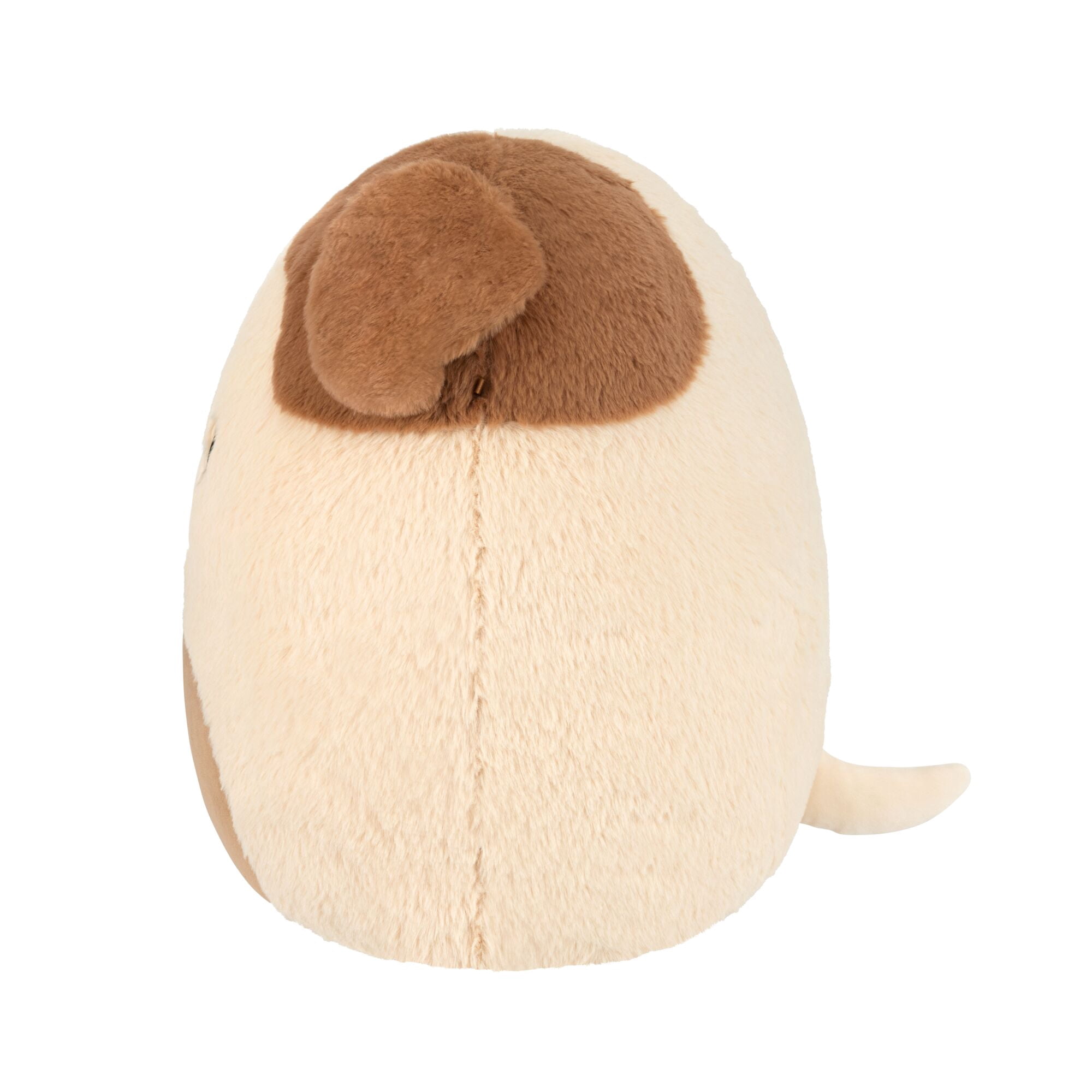 Squishmallows FuzzAMallow Official 16 inch Griz the Tan and Brown Spotted Bulldog - Child's Ultra Soft Plush Toy