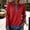 Red, variant on Long Sleeve Shirts For Women Women Long Sleeve Button Collared Denim Patchwork Knit Pullover Casual Spring Sweatshirt Top Red S-Xxl