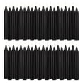 thumbnail image 3 of Mega Candles 40 pcs Unscented Black Mini Taper Candle, 4 Inch Tall x 1/2 Inch Diameter, Great for Casting Chimes, Rituals, Spells, Vigil, Witchcraft, Wiccan Supplies, Wax Play & More, 3 of 3