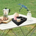 thumbnail image 7 of Amosfun Black Takeout Cup Holder Tray with Multi-Hole Design for Drinks and Coffee Bottles, 7 of 7