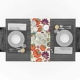 thumbnail image 4 of Color Printing Linen Table Runner Anniversary Holiday Kitchen Dining Table Runner For Indoor Home Party Decor, 4 of 4