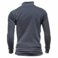 thumbnail image 3 of PNTUTB Fashionable Men's Solid Color Slim Fit Long Sleeve Stand-Up Collar Casual Jacket, 3 of 5