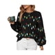 thumbnail image 3 of Suéteres Navideños para Mujer, Divertidos Suéteres con Estampado de Papá y Árbol de Navidad, Suéteres Navideños Feos. Negro L, 3 of 8