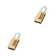 thumbnail image 1 of Speravity Cerradura de combinación para exteriores, candado de seguridad con código de 4 números, resistente al agua para viajes, herrajes para cajones, 2844 Rueda/L 2piezas Speravity CBP491432, 1 of 5
