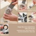 thumbnail image 3 of sweethay PP Groove Cleaning Brush Multifunctional Washable Held Bendable Household Potato Bottle Lid Kitchen Brushes Hanging Hand Type1 NO1, 3 of 6