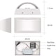 thumbnail image 2 of Aplique de pared Interior LED Iluminación ajustable Lámparas de pared Blanco 7W Lámpara de pared moderna Arriba Abajo Apliques de pared Luz decorativa de aluminio para dormitorio Sala de estar Cocina, blanco cálido 3000K brillar Electrónica, 2 of 5