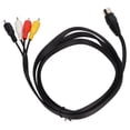 thumbnail image 4 of Sound Adapter Cable, DIN 5 Pin Male To 4RCA Male Cable Pure Copper Wire Explosion Proof  For TV, 4 of 8