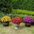 thumbnail image 7 of ZZ 20 Bundles Artificial Fake Flowers for Outdoor Faux Eucalyptus Flowers for Home Decoration, 7 of 7