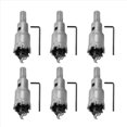 thumbnail image 1 of 6PCS Tungsten Carbide Hole Saw Stainless Steel/Metal Hole Opener, 1 of 5