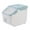 Blue, variant on VerPetridure 10kg/15kg Multi-function Sealed Insect-proof And Moisture-proof Rice Storage Box