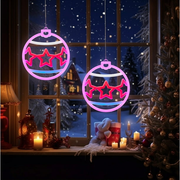 Decoraciones navideñas, adornos navideños, regalos navideños, luces decorativas LED navideñas, luces de neón LED, diseño de dormitorio de centro comercial, lámpara colgante para fotos, decoraciones na