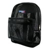 Mesh 17" School Security Travel Backpack, Black