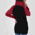 thumbnail image 2 of "Aayomet Winter Coats For Women Women's Peter Pan Collar Double Winter Long Trench Pea Coat,Red M", 2 of 5