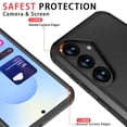 thumbnail image 5 of Diverbox Heavy Duty Case for Samsung Galaxy S25, Shockproof Protective Phone Cover with Camera Control Button and Screen Protector - Black, 5 of 8