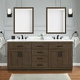 thumbnail image 2 of Ove Decors Bailey 72 W x 22" D Freestanding Bathroom Vanity with Double Sink, Almond Latte, 2 of 24