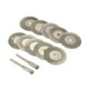 thumbnail image 2 of 10pcs Mini Ruedas de Corte de con Mandril Herramienta Manual para Jardinería Hogar Cocina 20 mm sin agujeros, 2 of 9