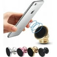 thumbnail image 4 of 2-Pack 360 Degree Magnetic Car Mount Dashboard Holder for Cell Phone Universal - Rose Gold, 4 of 5