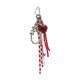 thumbnail image 2 of Accesorios para bolsos Miu con lazo rojo, llavero para coche, llavero de fibra de poliéster, 2 of 6