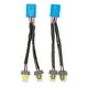 thumbnail image 2 of Cable divisor de faros, 2 piezas Cableado divisor de faros Arnés de conversión de faros Conector de arnés de cableado de faros Diseño elevado, 2 of 9