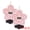 Pink, variant on Unique Bargains Flower-Shaped Hanging Hand Towels Pink 1pc