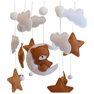 Kisdream Musical Baby Crib Mobile with Sound, Hanging Rotating