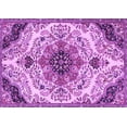 thumbnail image 1 of Ahgly Company Indoor Rectangle Medallion Purple Traditional Area Rugs, 8' x 12', 1 of 4