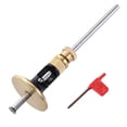 thumbnail image 1 of Medidor de marcado de ruedas - Kit de trazador de carpintería Cortadores de repuesto Herramientas de madera Escala graduada en pulgadas Herramienta de trazado de barra de metal sólido, 1 of 5