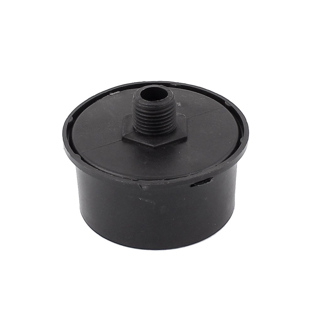 3/8BSP 16mm Thread Plastic Shell Air Compressor Intake Filter Muffler