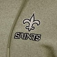 thumbnail image 2 of Women's Antigua  Olive New Orleans Saints Justice Pullover Hoodie, 2 of 2