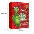 Christmas Advent calendar 2024 Grinch Christmas Advent Calendar 2024