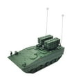 thumbnail image 3 of segolike 1/72 Scale Armored Tank Model Tracked Crawler Chariot for Gift Boys Adults Green, 3 of 8