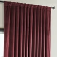 thumbnail image 5 of HPD Half Price Drapes Cinema Red Heritage Plush Velvet Room Darkening Curtains for Bedroom & Living Room Curtains (1 Panel), Window Curtains 108 inches long, Extra Wide Curtains & Drapes, 100W X 108L, 5 of 10